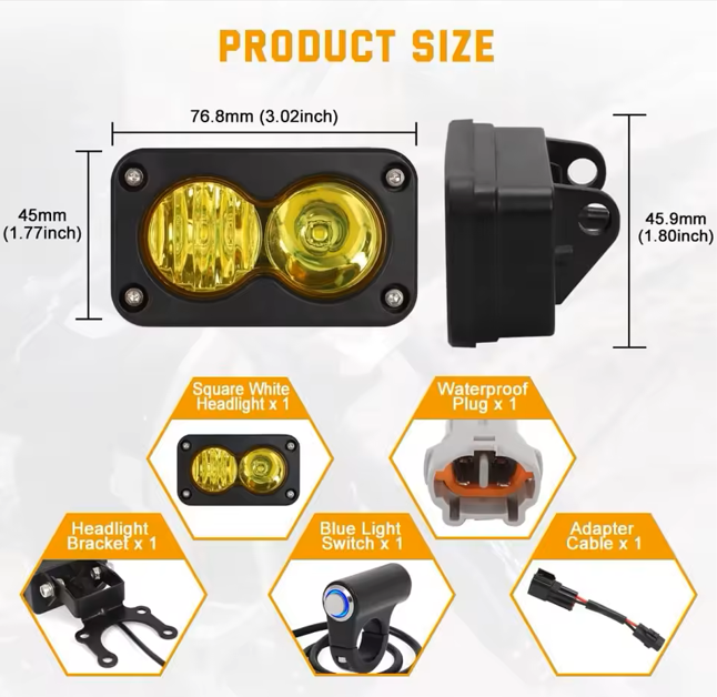 Plug & Play Baja Light Kit for LBX – SK Supply